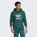 HOODIE ADIDAS TREFOIL NOBLE GREEN / WHITE