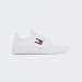 TOMMY HILFIGER ESSENTIAL RETRO BASKETBALL TRAINERS WHITE