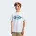 TSHIRT QUIKSILVER LOCKED WHITE