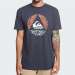 TSHIRT QUIKSILVER CAPLANE POURMOS NAVY