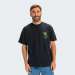 TSHIRT QUIKSILVER HYPNOTIC WAVE BLACK