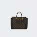 MALA GUESS AJIONA HANDBAG BROWN LOGO