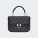 MALA GUESS ORLINA HANDLE FLAP COAL LOGO