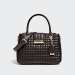 MALA GUESS MATRIX LUXURY SATCHEL BLACK