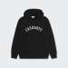 HOODIE CARHARTT WIP UNIVERSITY PATCH BLACK/WHITE