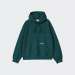 HOODIE CARHARTT WIP LABEL SCRIPT MALACHITE