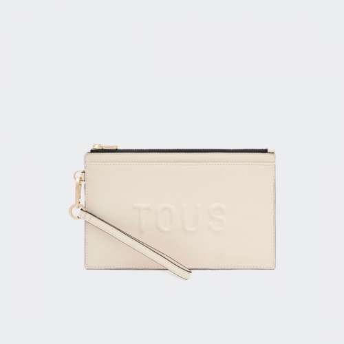 CARTEIRA PORTA-TELEMOVEIS TOUS BRENDA BEIGE