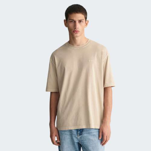 TSHIRT GANT SUNFADED IVORY WHITE