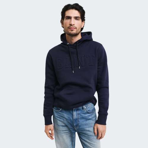 HOODIE GANT EMBOSSED 433