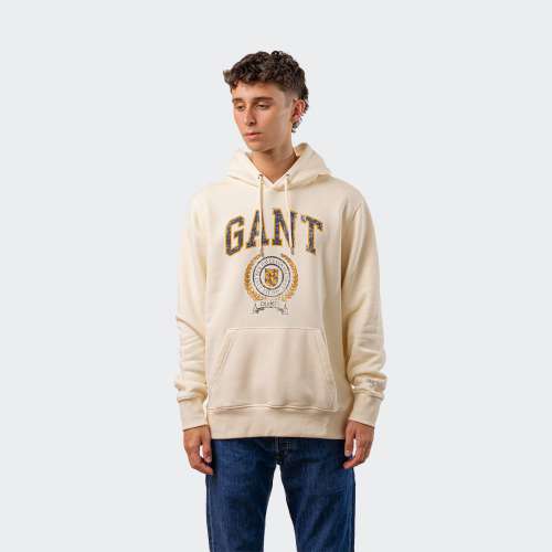 HOODIE GANT FRONT GRAPHIC 130