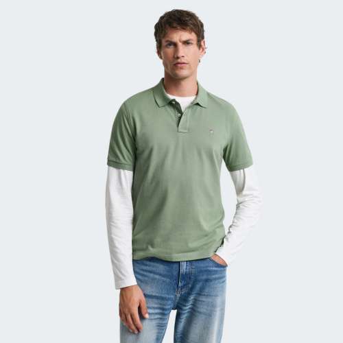 POLO GANT REG SHIELD 362