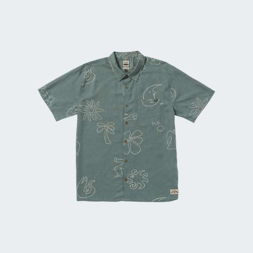 CAMISA BILLABONG TOGETHER WOVEN FATIGUE