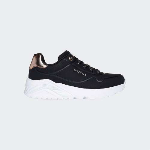 SKECHERS UNO LITE BLACK