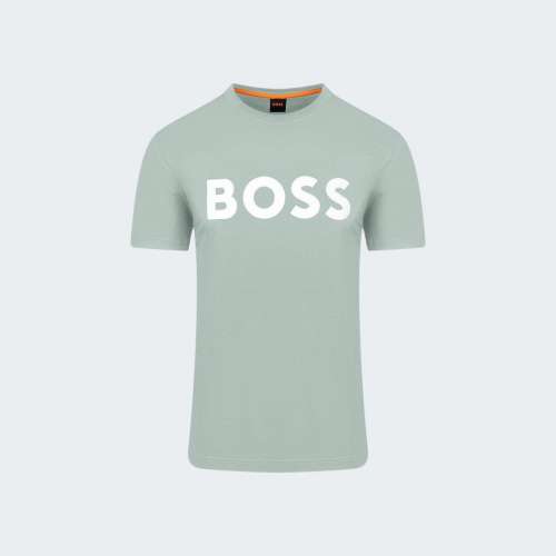 TSHIRT BOSS THINKING OPEN GREEN