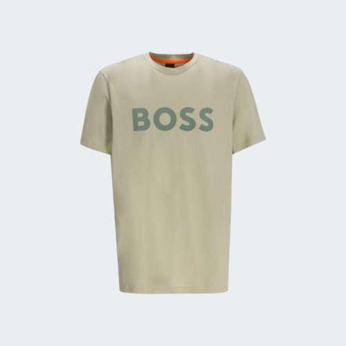 TSHIRT BOSS THINKING OPEN GREEN