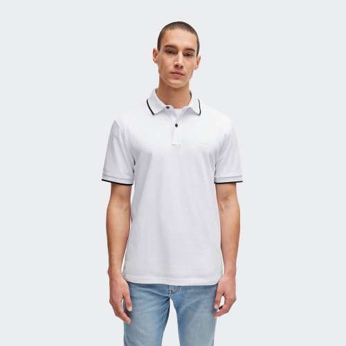 POLO BOSS PASSERTIP WHITE