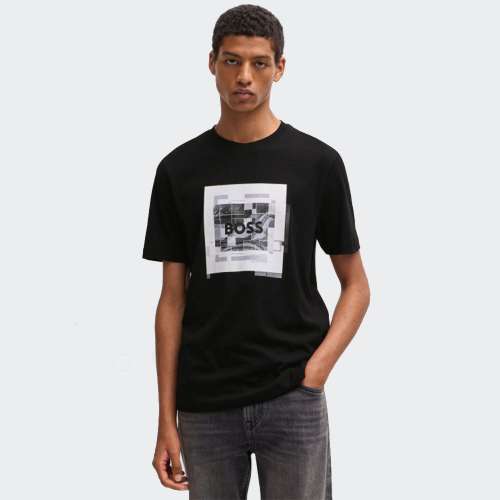 TSHIRT BOSS TE URBAN BLACK