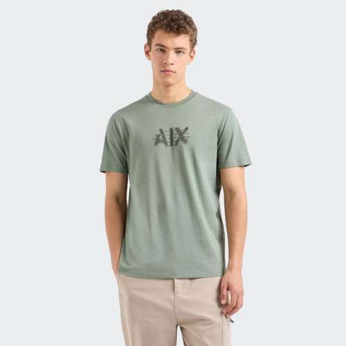 TSHIRT ARMANI AX AGAVE GREEN