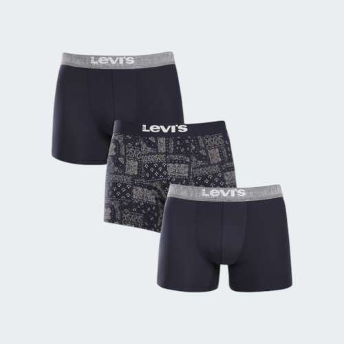 PACK 3 BOXERS LEVIS GIFTBOX BLUE COMBO