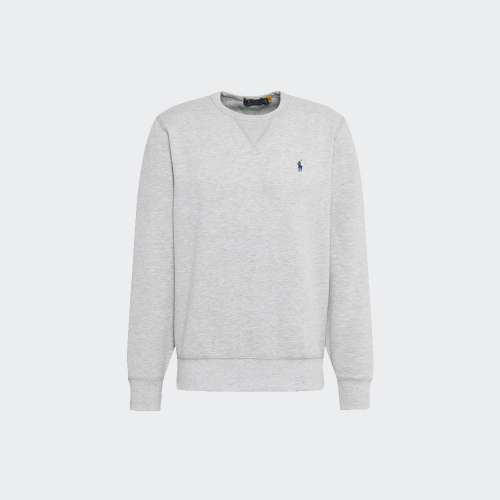 SWEATSHIRT RALPH LAUREN FLEECE GREY HEATHER