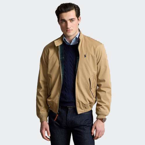 CASACO RALPH LAUREN TWILL CAFE/TAN