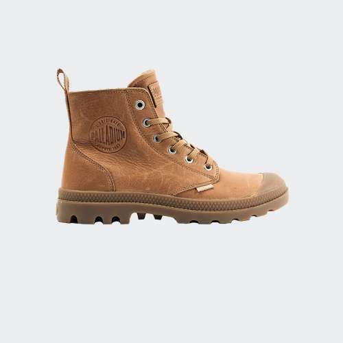 BOTAS PALLADIUM PAMPA ZIP DEAR BROWN