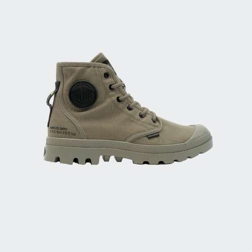 BOTAS PALLADIUM PAMPA HI DUSKY GREEN