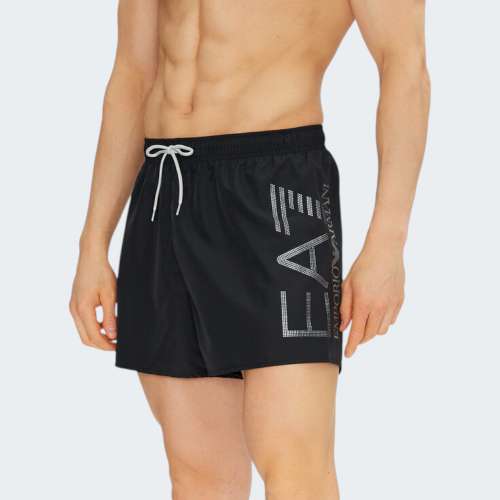 CALCOES DE BANHO ARMANI EA77M000550 BLACK/SILVER