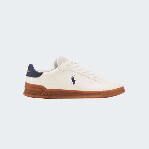 RALPH LAUREN HIGH TOP DECKWASH WHITE/NAVY