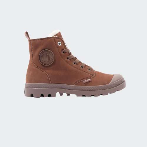 BOTAS PALLADIUM PAMPA HI ZIP PINE BARK/PINE BARK