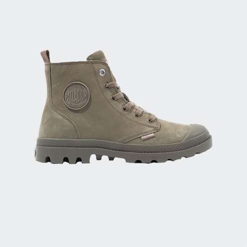 BOTAS PALLADIUM PAMPA HI ZIP DUSKY GREEN/DUSKY GREEN