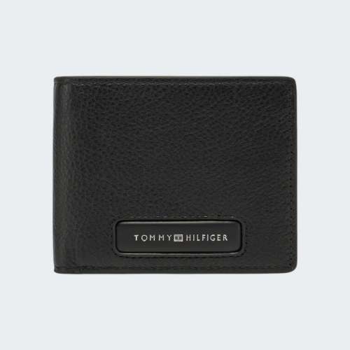 CARTEIRA TOMMY HILFIGER MONOGRAM BLACK