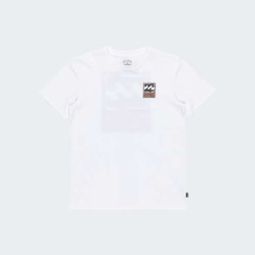 TSHIRT BILLABONG STAMP WHITE