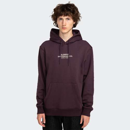 HOODIE ELEMENT SKATEBOARD PLUM PERFECT