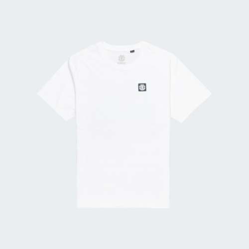 TSHIRT ELEMENT JOINT TEXTURE OPTIC WHITE