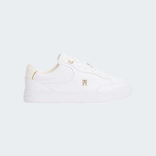 TOMMY HILFIGER ESSENTIAL COURT WHITE