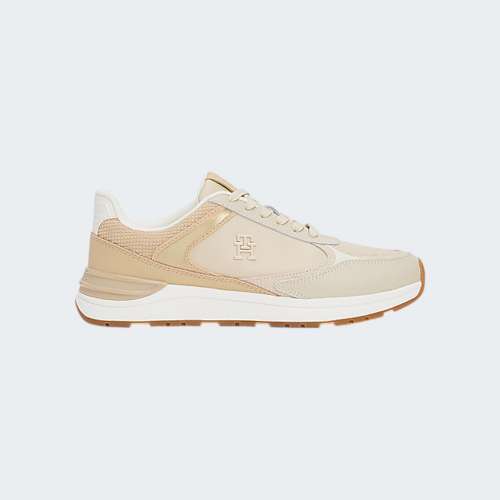 TOMMY HILFIGER RUNNER CLASSIC BEIGE/CLAYED PEBB