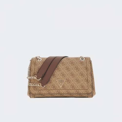 MALA GUESS NOELLE LATTE LOGO/BROWN