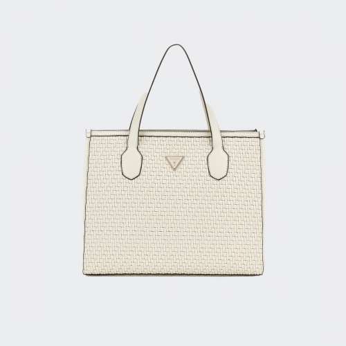 MALA GUESS SILVANA 2 COMP TOTE BONE