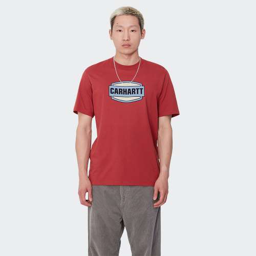 TSHIRT CARHARTT WIP PRESS SCRIPT TUSCANY