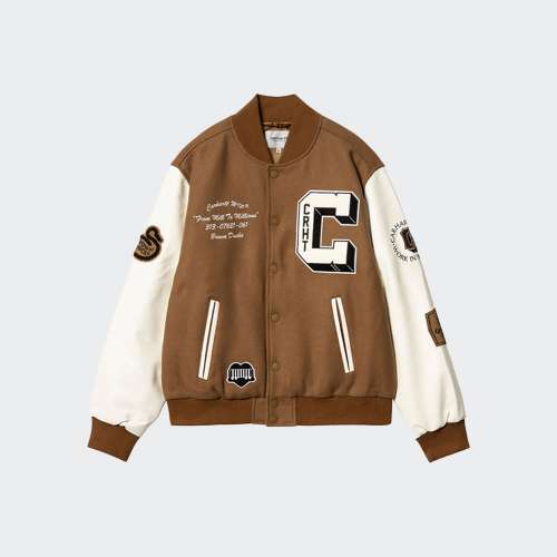 CASACO CARHARTT BROWN DUCKS HAMITON BROWN/WAX