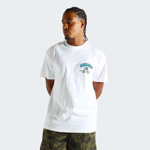 TSHIRT CARHARTT WIP SUPER TIRED WHITE