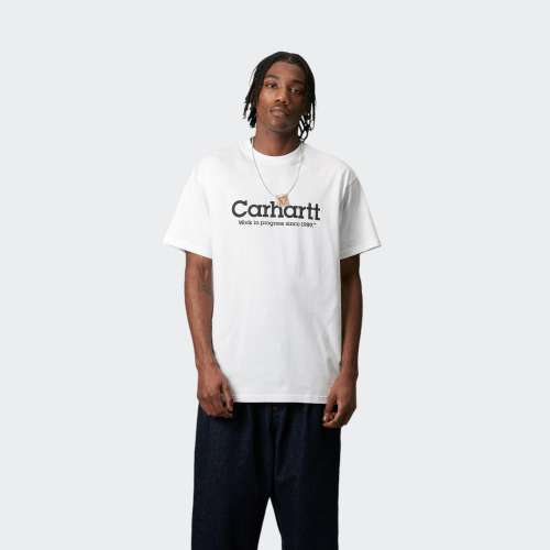 TSHIRT CARHARTT WIP SCRIPT WHITE