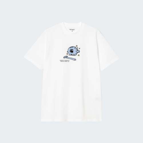 TSHIRT CARHARTT WIP PIGGYBANK WHITE