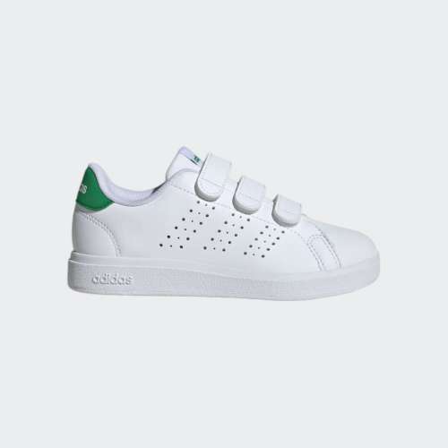 ADIDAS ADVANTAGE FTWWHT/FTWWHT/GREEN