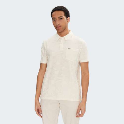 POLO GUESS ABSTRACT JACQUARD F0DX