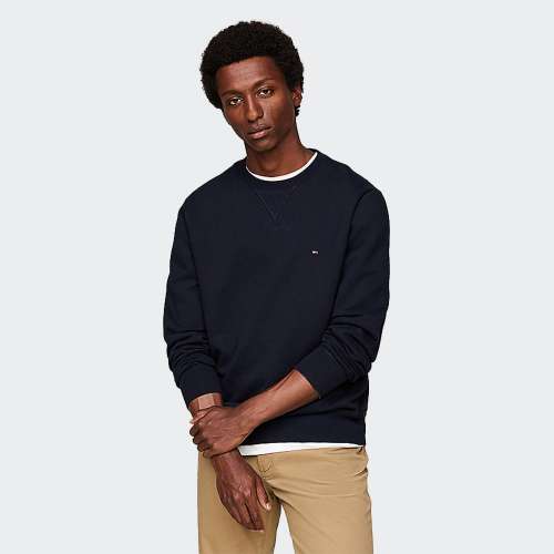 SWEATSHIRT TOMMY HILFIGER ESSENTIAL FLEECE DESERT SKY