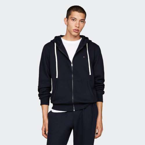 CASACO TOMMY HILFIGER ESSENTIAL FLEECE DESERT SKY