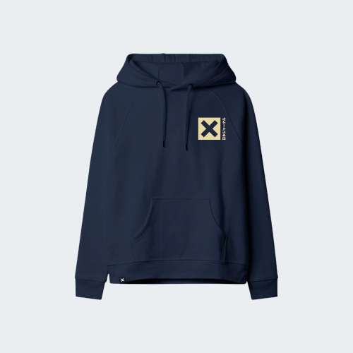 HOODIE BLUE BANANA NATURE