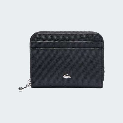 CARTEIRA LACOSTE DAILY CITY NOIR